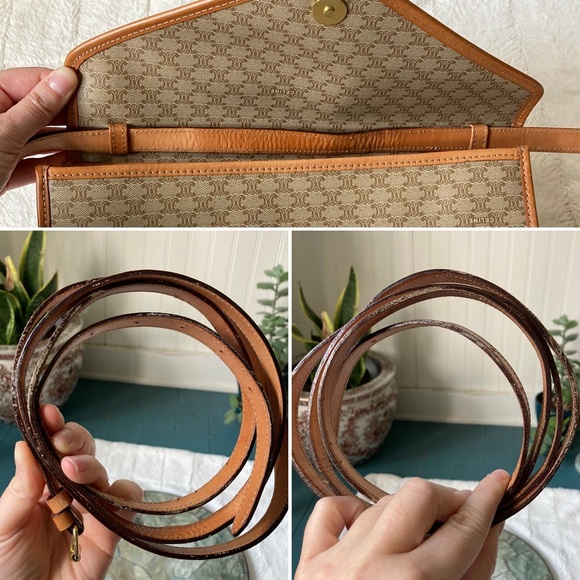 ❌SOLD❌ Celine ✨HP✨ Vintage Macadam Envelope Flap Bag - Picture 15 of 17